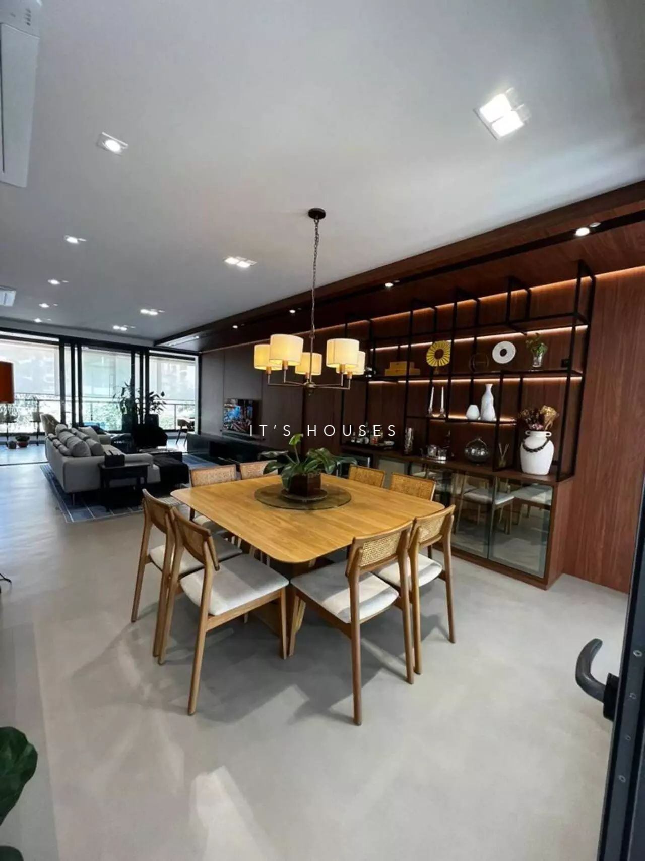 Cozinha e área gourmet apartamento à venda em Canvas Alphaville, Alphaville, Barueri — 4 suítes, 282 m² — imagem 3 de 12