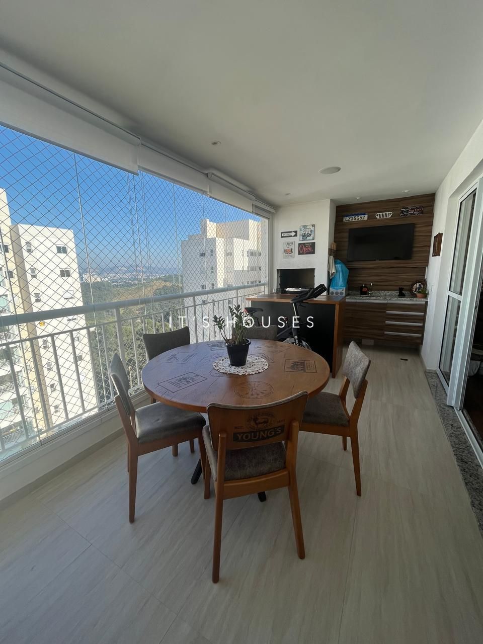 Fachada apartamento à venda em Ghaia Tambore, Alphaville, Santana de Parnaíba — 1 suíte, 138 m² — imagem 1 de 19