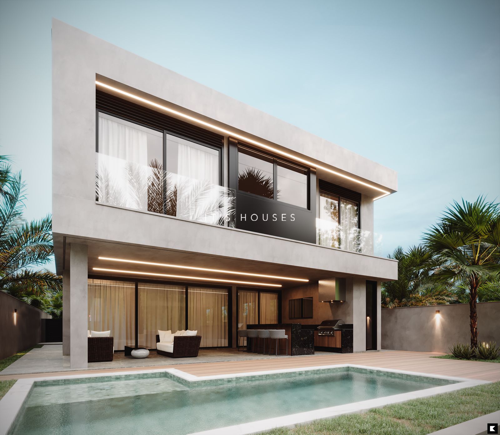 Sala de estar casa à venda em Residencial Tambore 10 , Alphaville, Santana de Parnaíba — 4 suítes, 535 m² — imagem 2 de 6