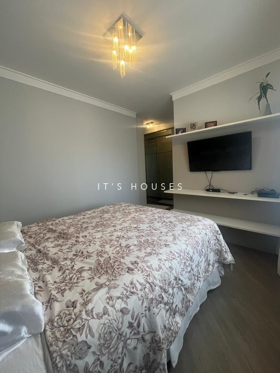 Suíte principal apartamento à venda em Ghaia Tambore, Alphaville, Santana de Parnaíba — 1 suíte, 132 m² — imagem 4 de 13
