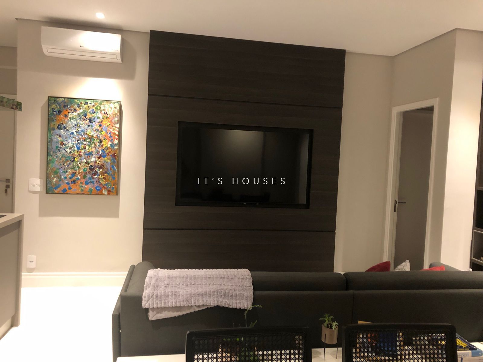 Área de convivência apartamento à venda em Trix Tambore Housing, Alphaville, Santana de Parnaíba — 1 suíte, 101 m² — imagem 6 de 9