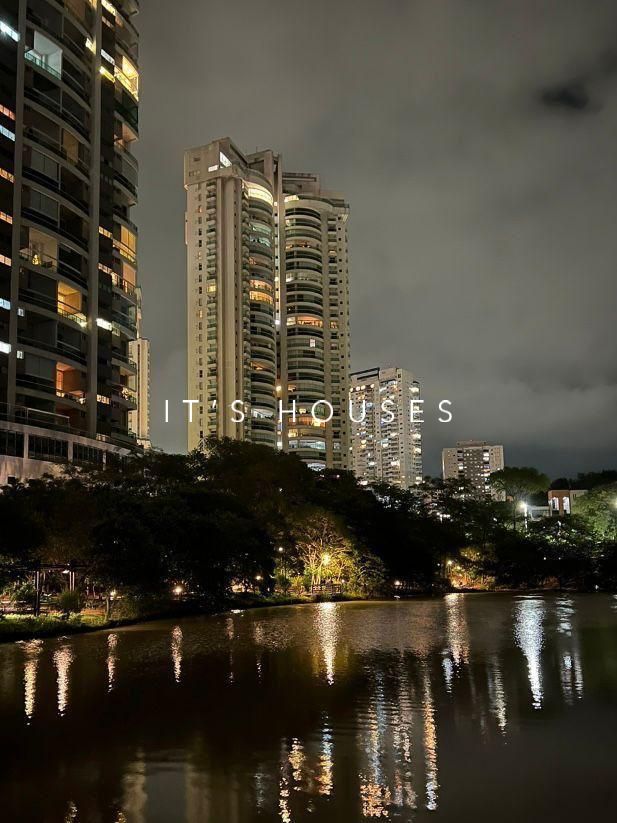 Cozinha e área gourmet apartamento à venda em The Lake Alphaville, Alphaville, Barueri — 4 suítes, 336 m² — imagem 3 de 25