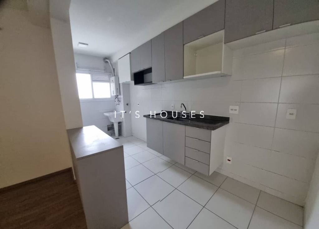 Cozinha e área gourmet apartamento à venda em Double Bethaville, Alphaville, Barueri — 75 m² — imagem 3 de 10