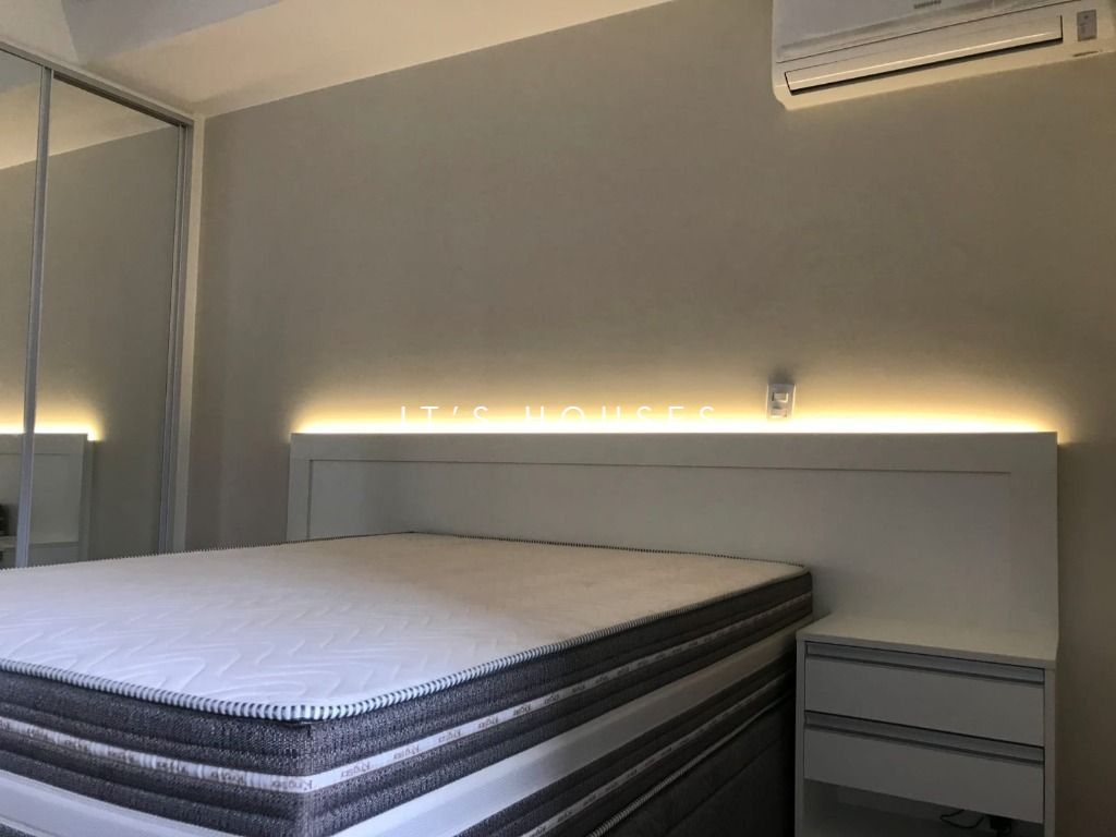Sala de estar apartamento à venda em Novare, Alphaville, Barueri — 1 suíte, 66 m² — imagem 2 de 5