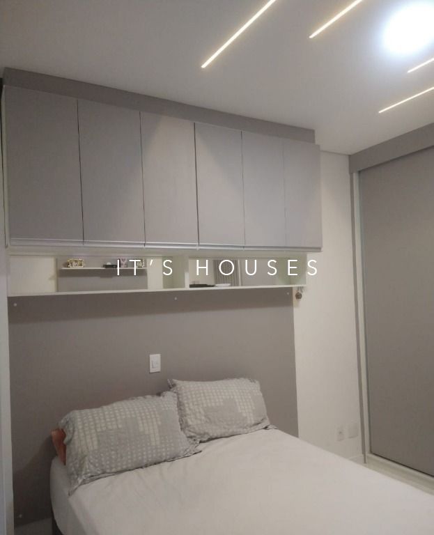 Suíte principal apartamento à venda em Trix Tambore Housing, Alphaville, Santana de Parnaíba — 1 suíte, 50 m² — imagem 4 de 6