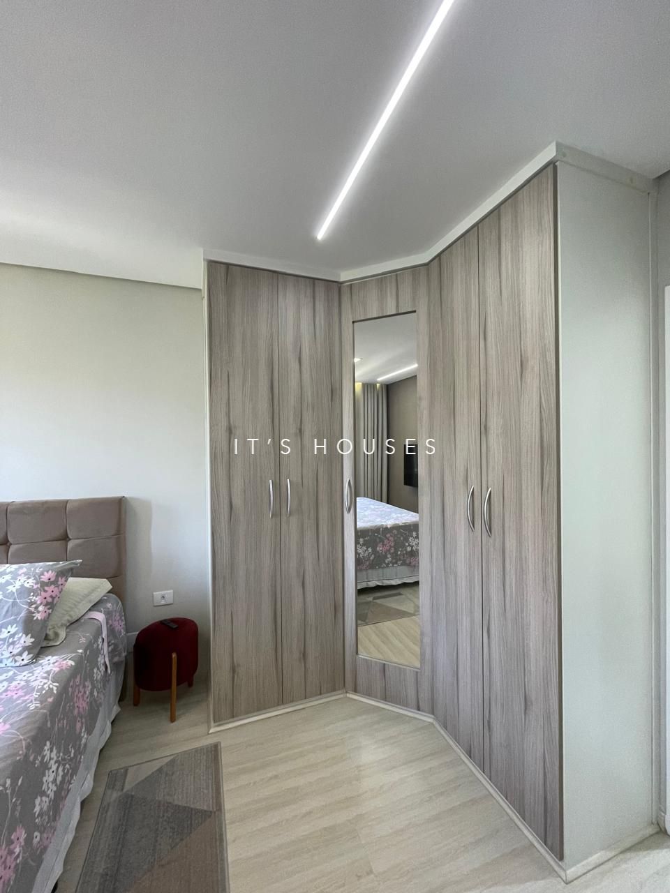 Suíte principal apartamento à venda em Green Tambore, Alphaville, Santana de Parnaíba — 1 suíte, 82 m² — imagem 4 de 14
