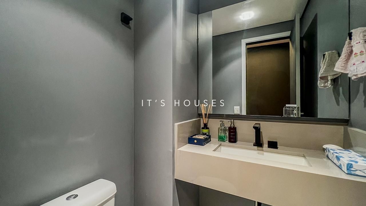 Sala de estar apartamento à venda em Alpha Park Alphaville, Alphaville, Barueri — 1 suíte, 107 m² — imagem 2 de 19