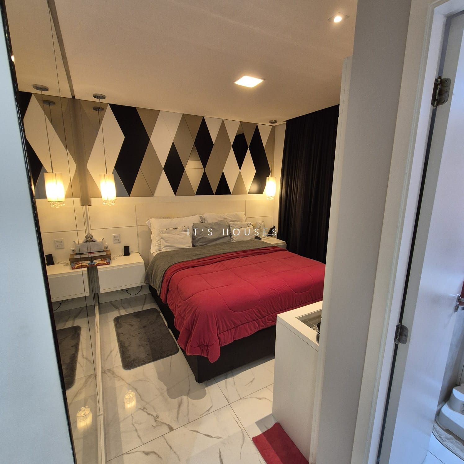 Sala de estar apartamento à venda em Alpha Park Alphaville, Alphaville, Barueri — 1 suíte, 107 m² — imagem 2 de 22