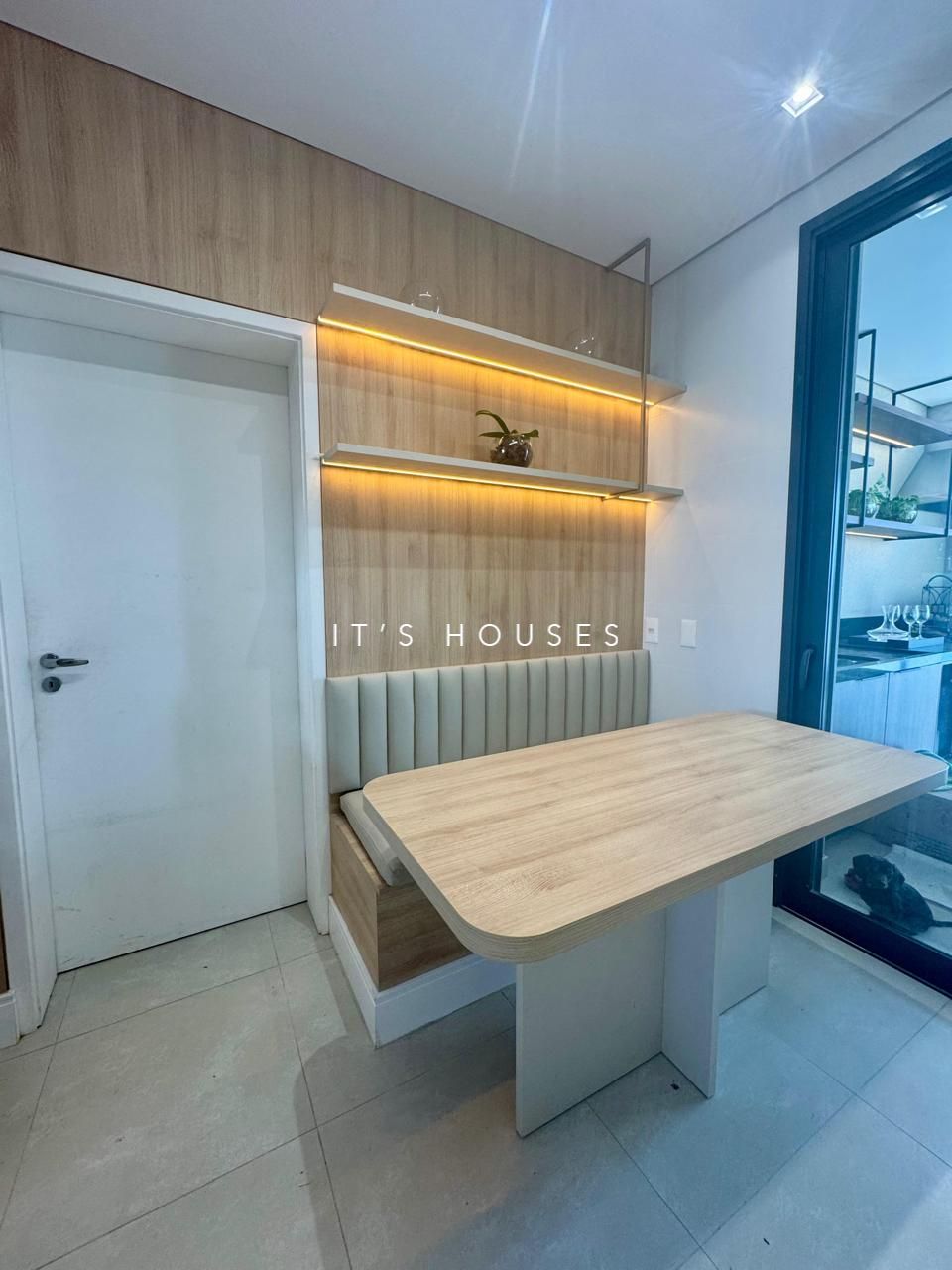 Cozinha e área gourmet apartamento à venda em Canvas Alphaville, Alphaville, Barueri — 3 suítes, 281 m² — imagem 3 de 12