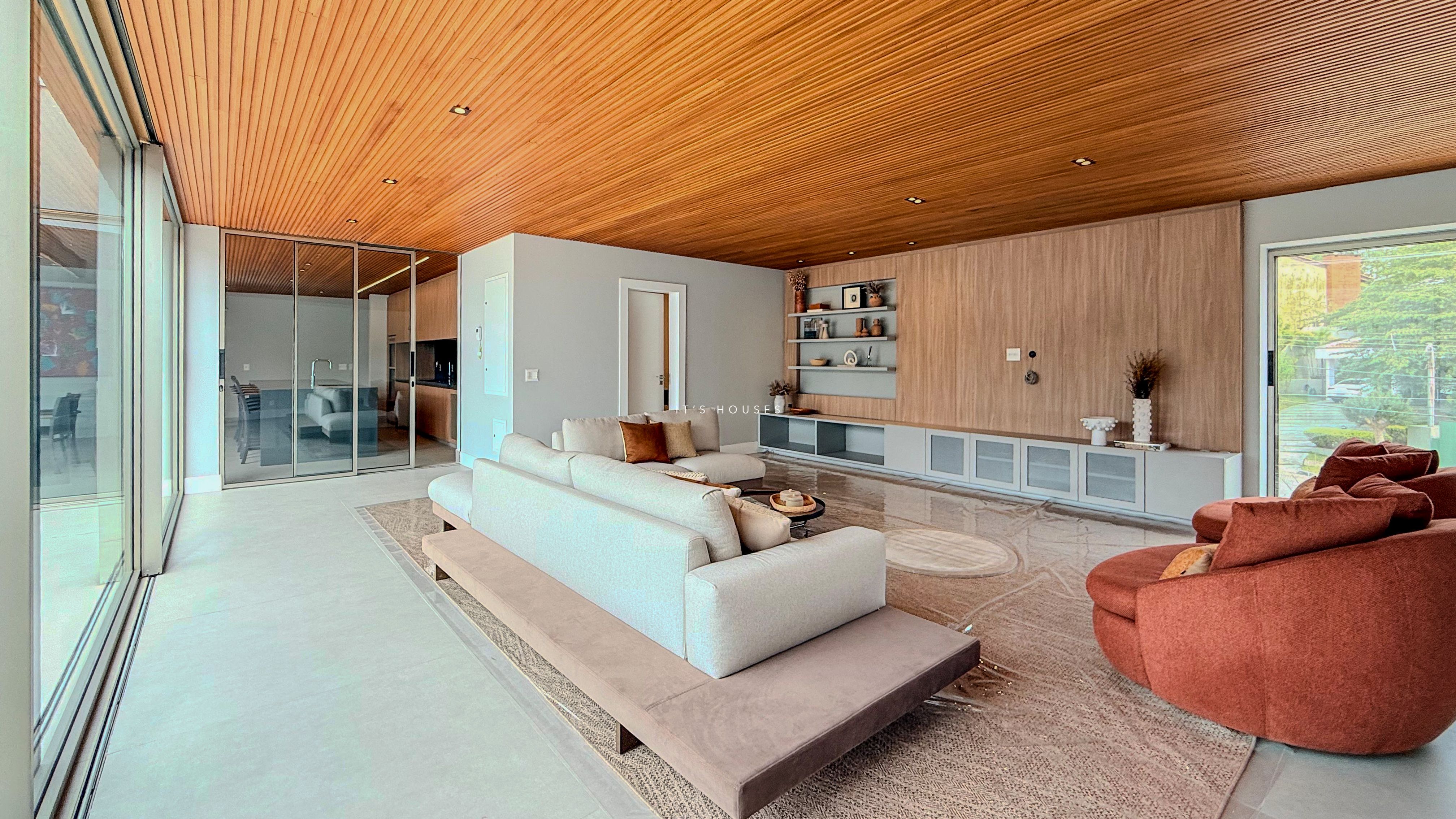 Sala de estar casa à venda em Alphaville Residencial 1, Alphaville, Barueri — 5 suítes, 819 m² — imagem 2 de 32